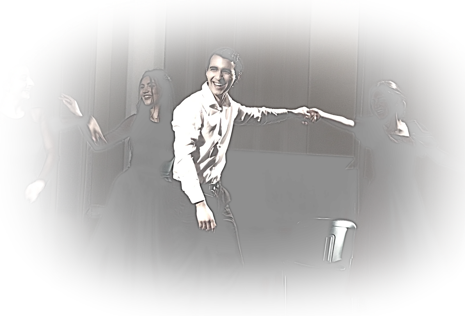 Mid-movement among an ensemble
