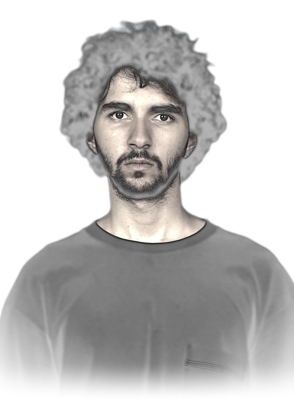 Casting portrait, facing the camera